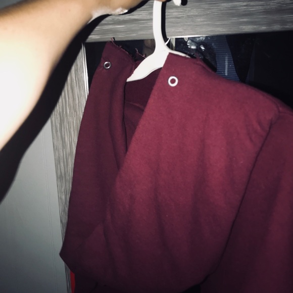 Patriot long sleeve sweat shirt crop top. - Picture 3 of 3